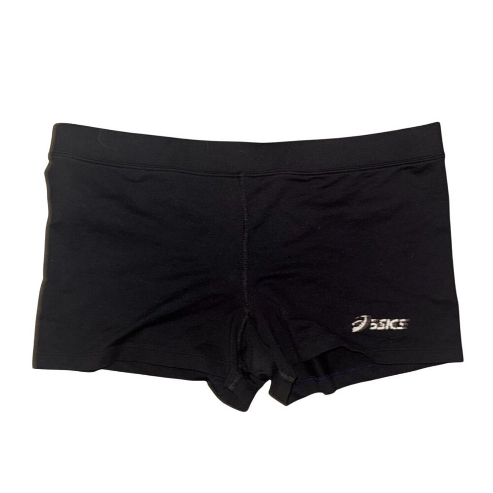 Asics Womens Black Compression Shorts - Size L
